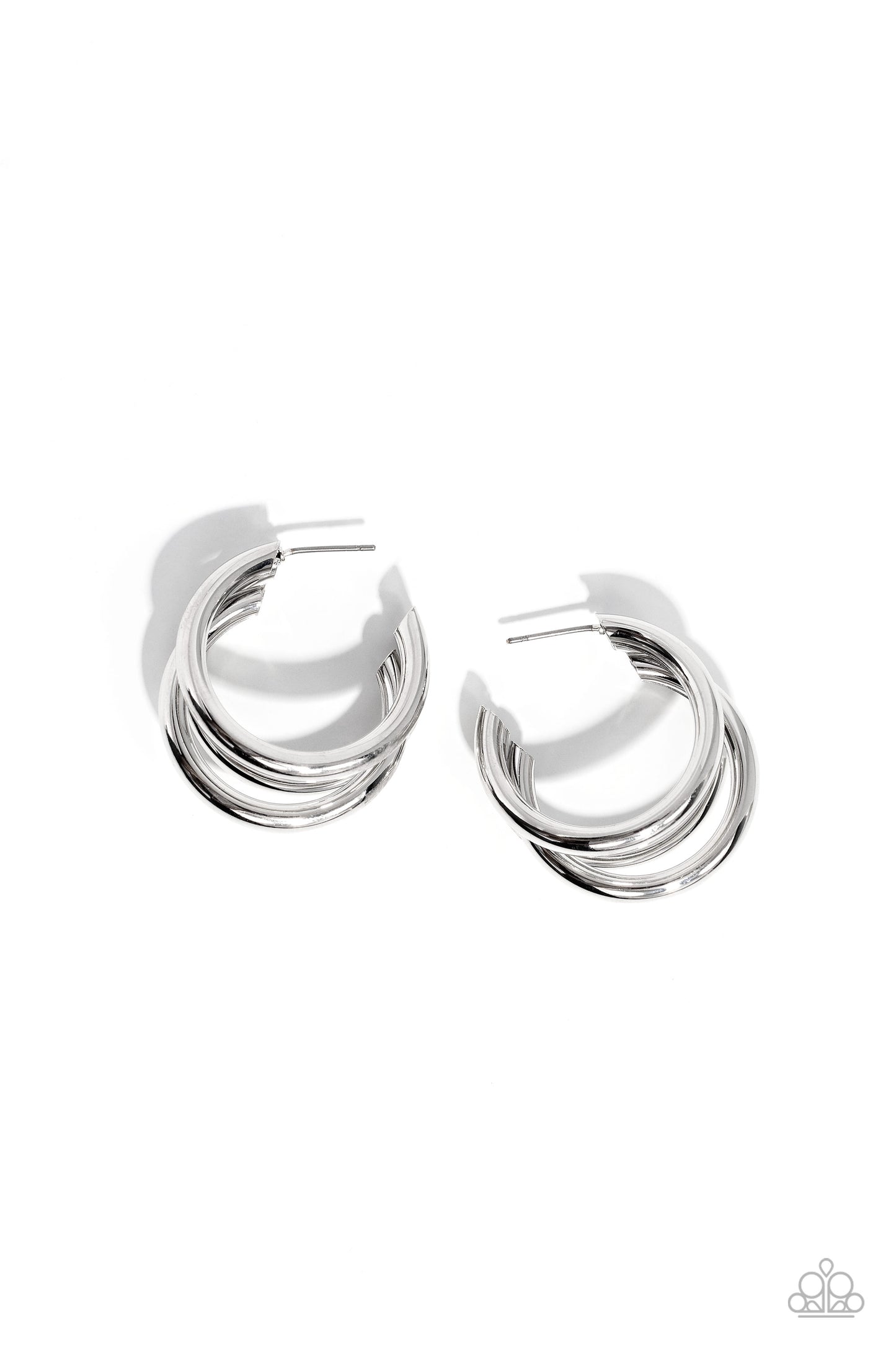 HOOP of the Day - Silver earrings