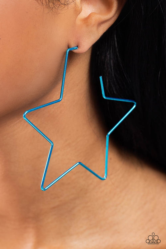 Starstruck Secret - Blue earrings