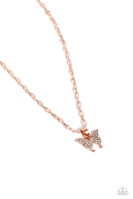 High-Flying Hangout - Copper necklace