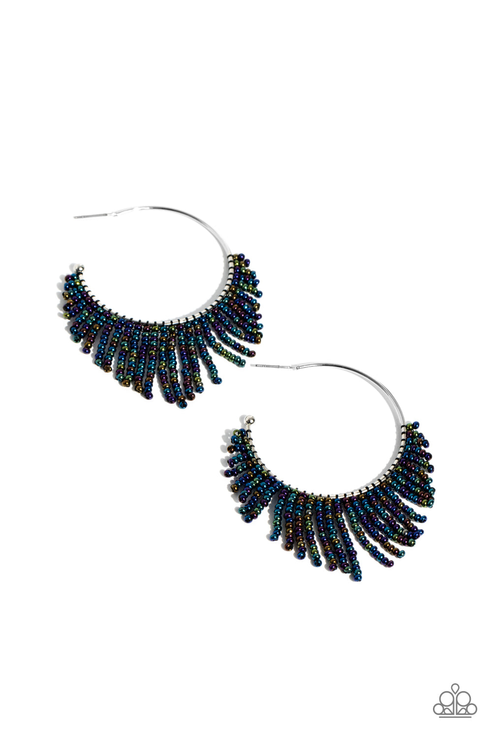 Tailored Tassel - Multi earrings