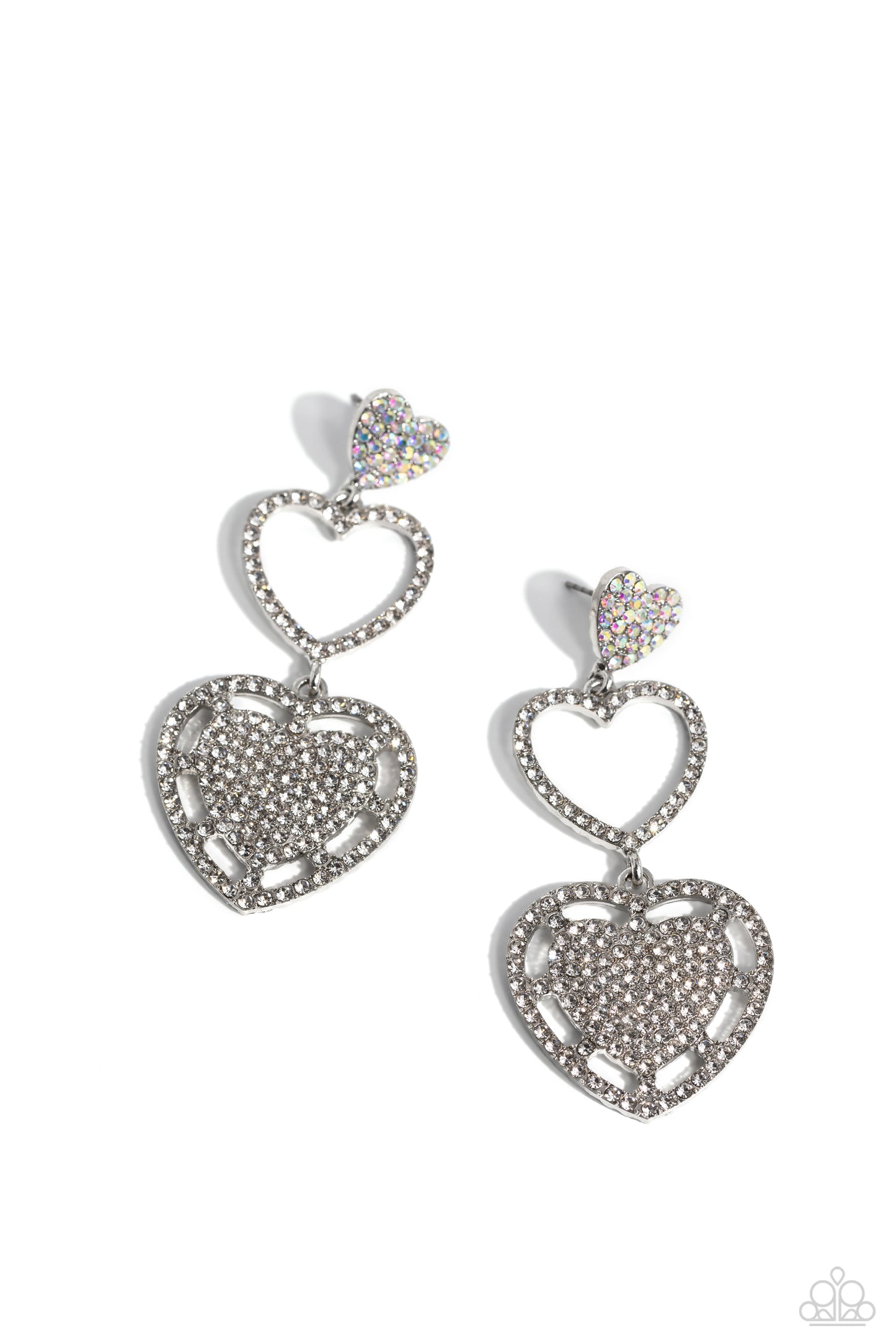 Couples Celebration - White earrings