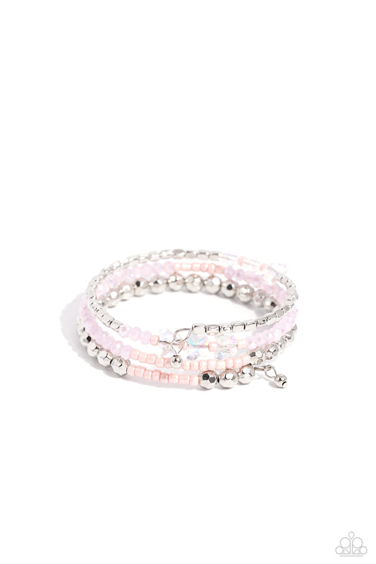 Pulsera rosa de comportamiento sin límites