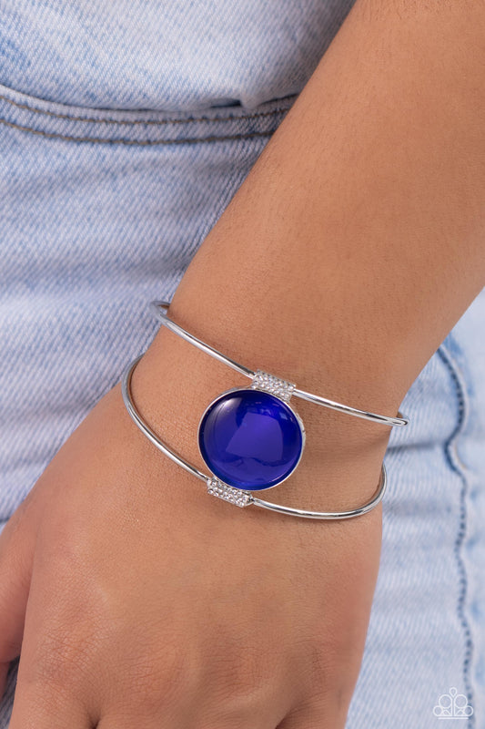 Candescent Cats Eye - Blue bracelet