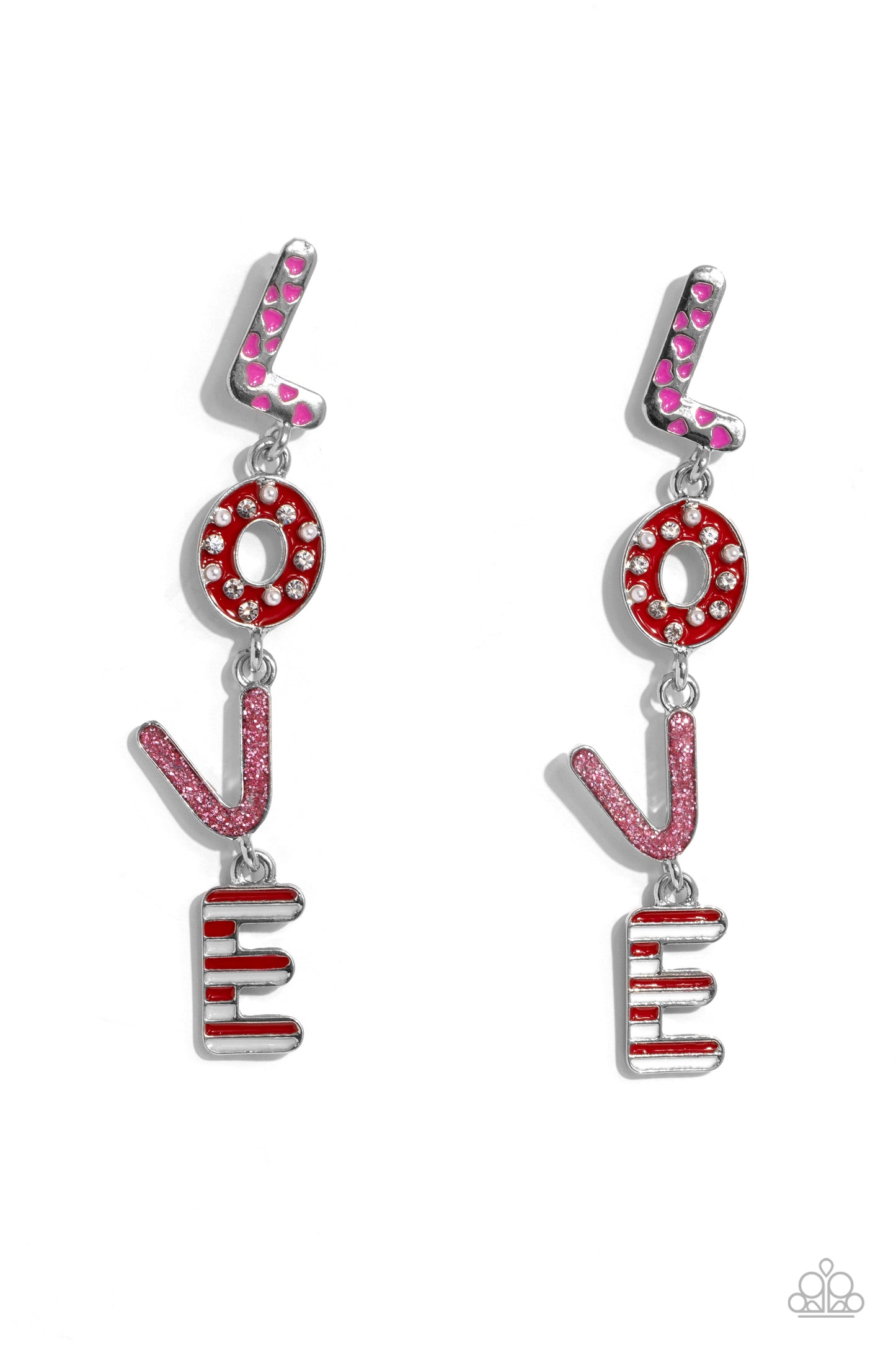 Surtido admirable - Pendientes rosas
