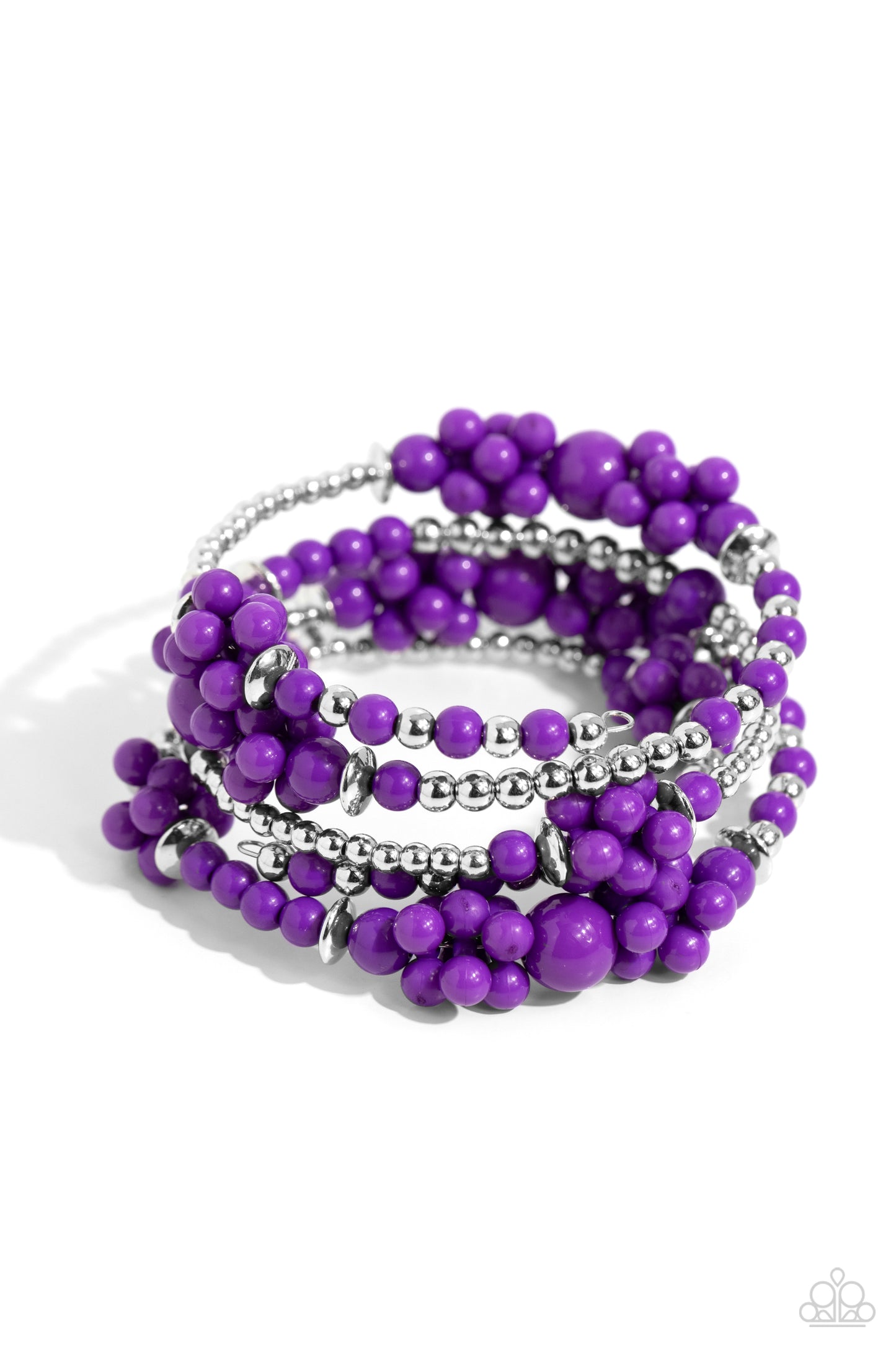 Nubes cautivadoras - Pulsera morada