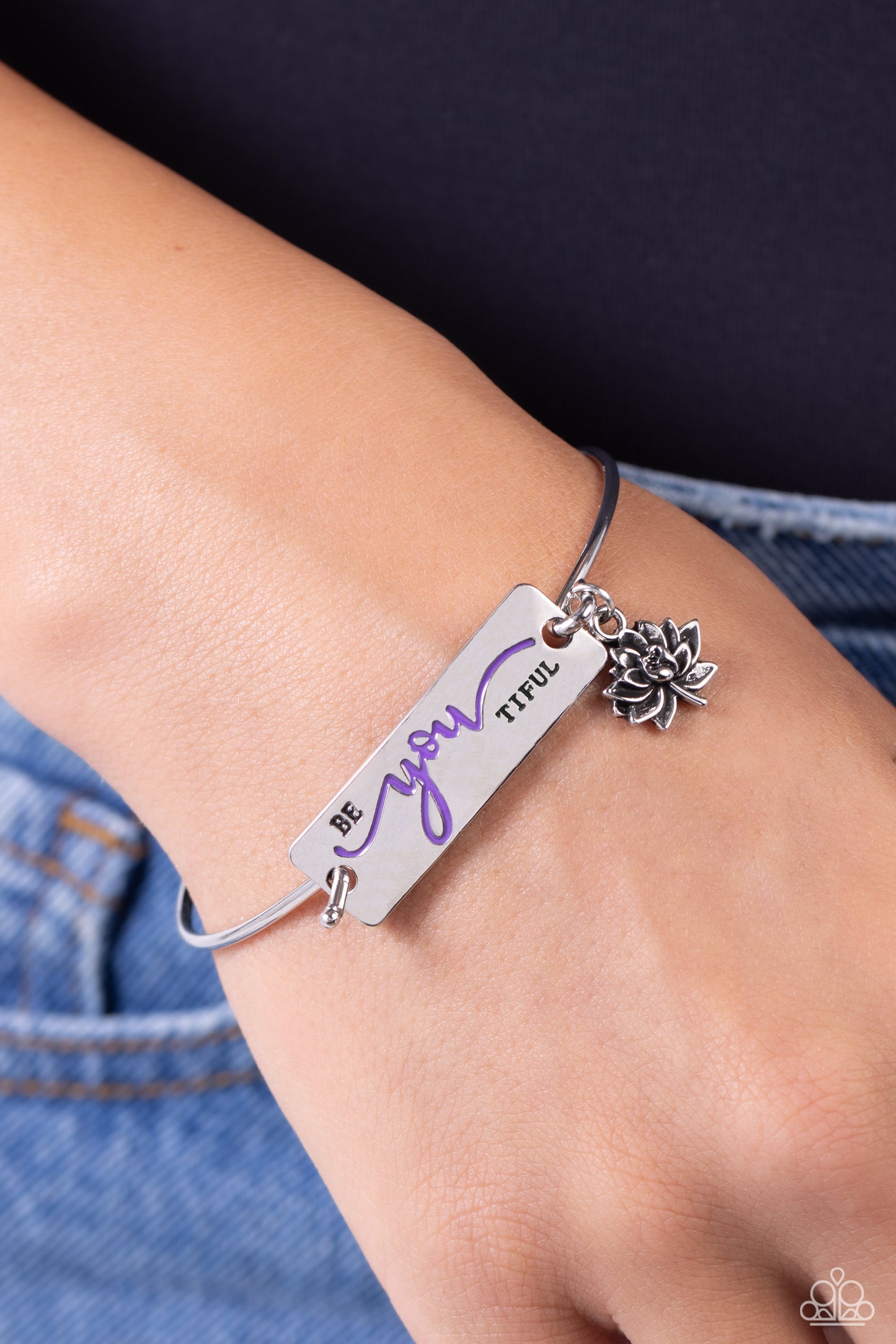Pulsera morada BeYOUtiful Bliss