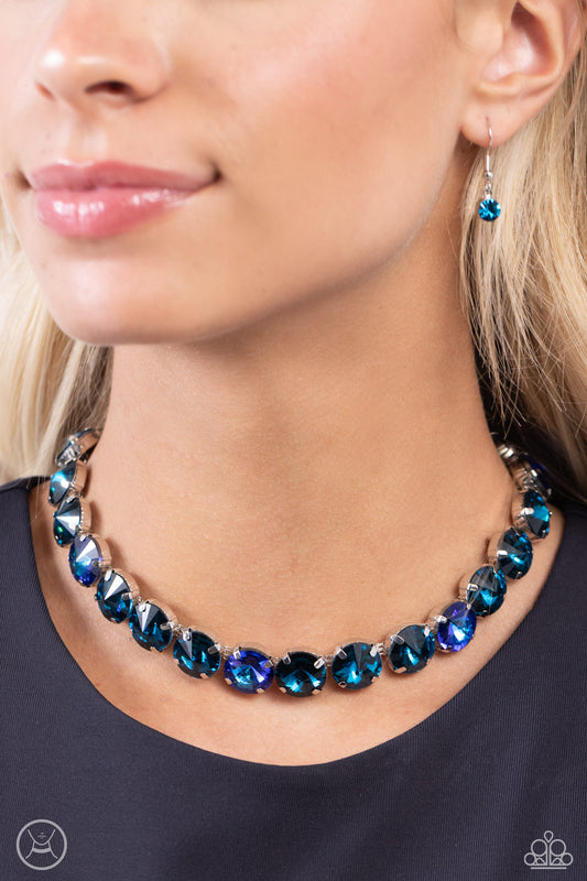 Alluring A-Lister - Blue necklace