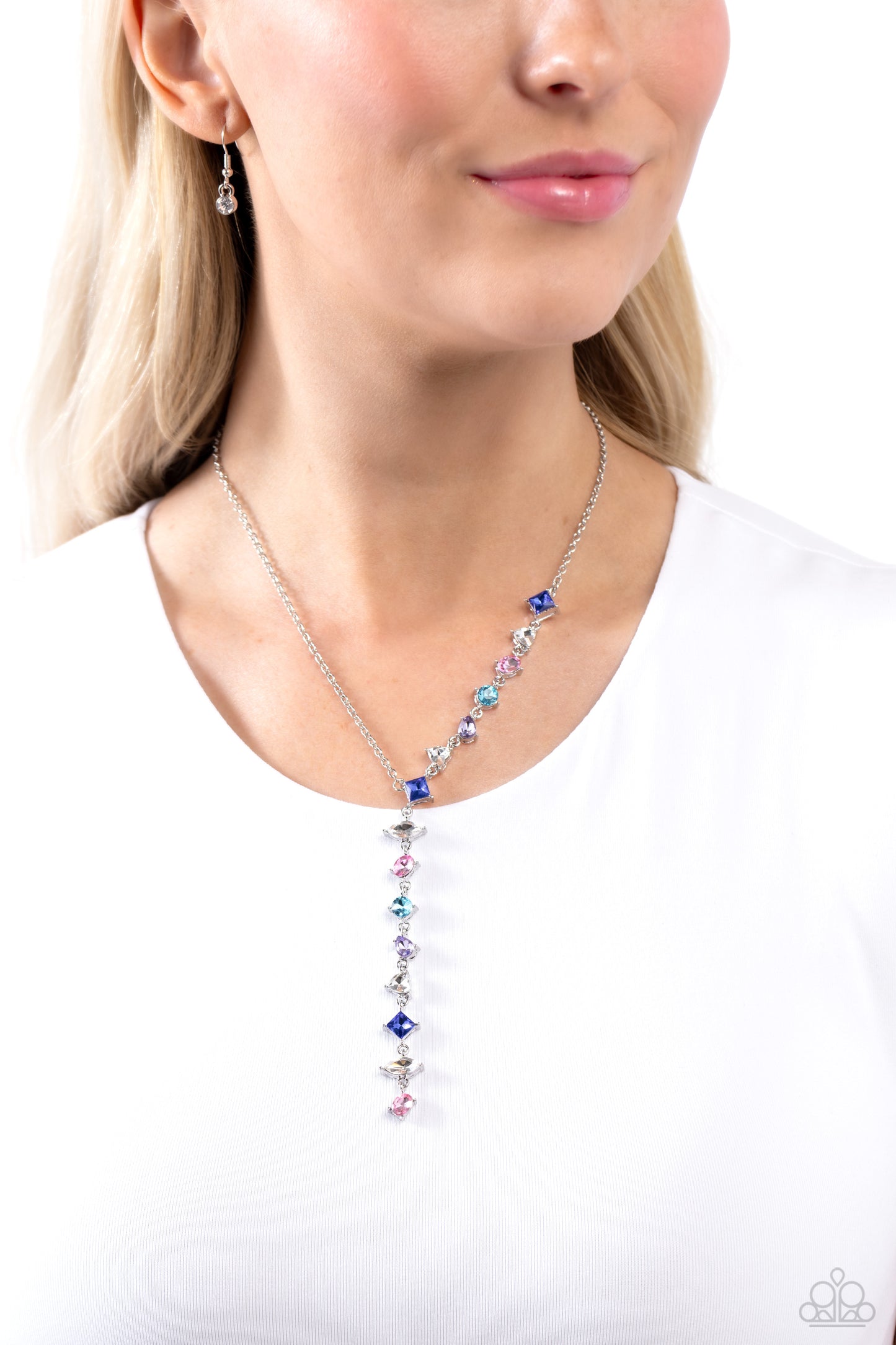 Diagonal Daydream - Collar multi