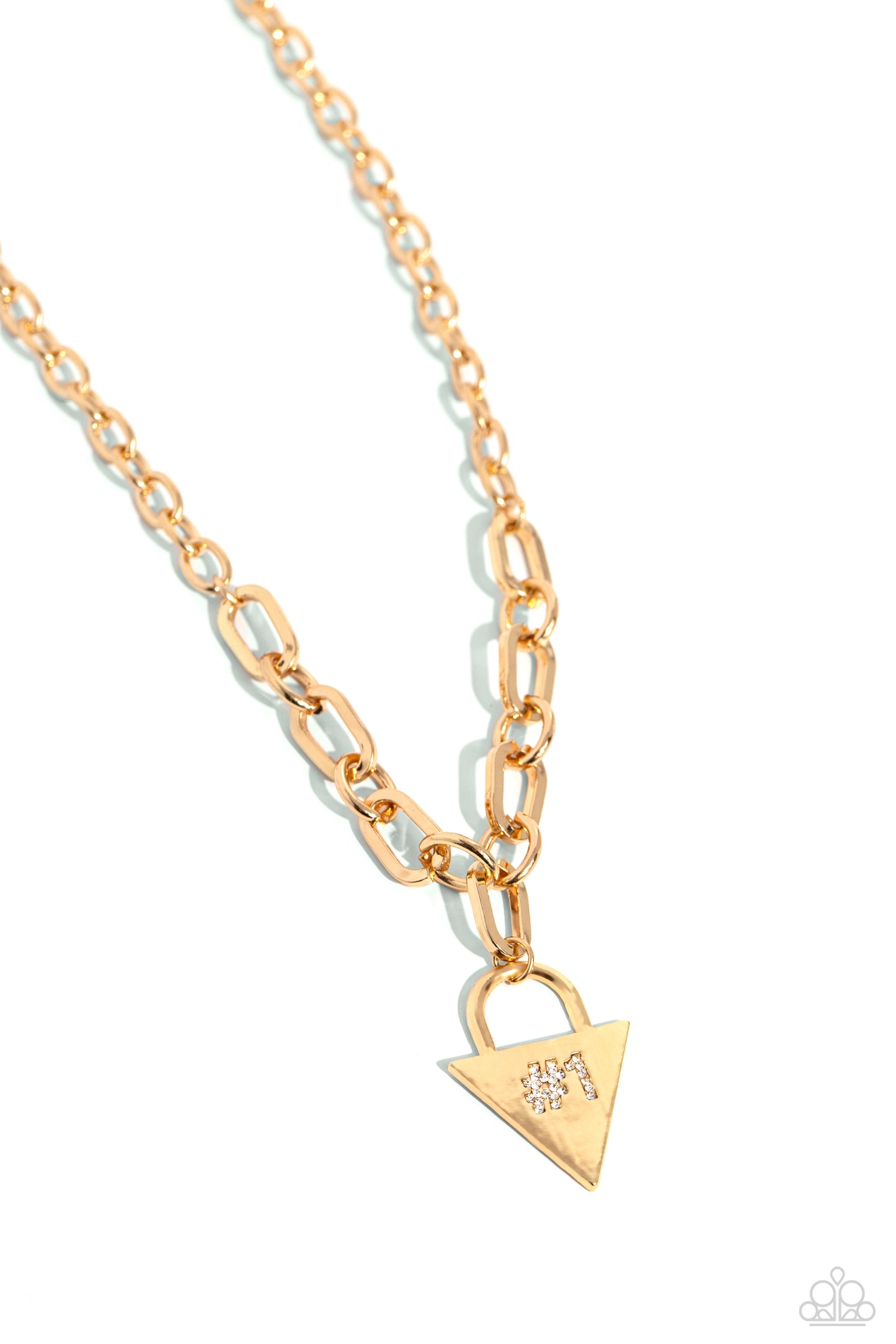 Your Number One Follower - Gold necklace