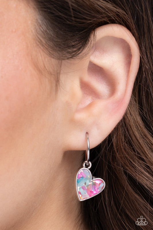 Shell Signal - Pink earrings
