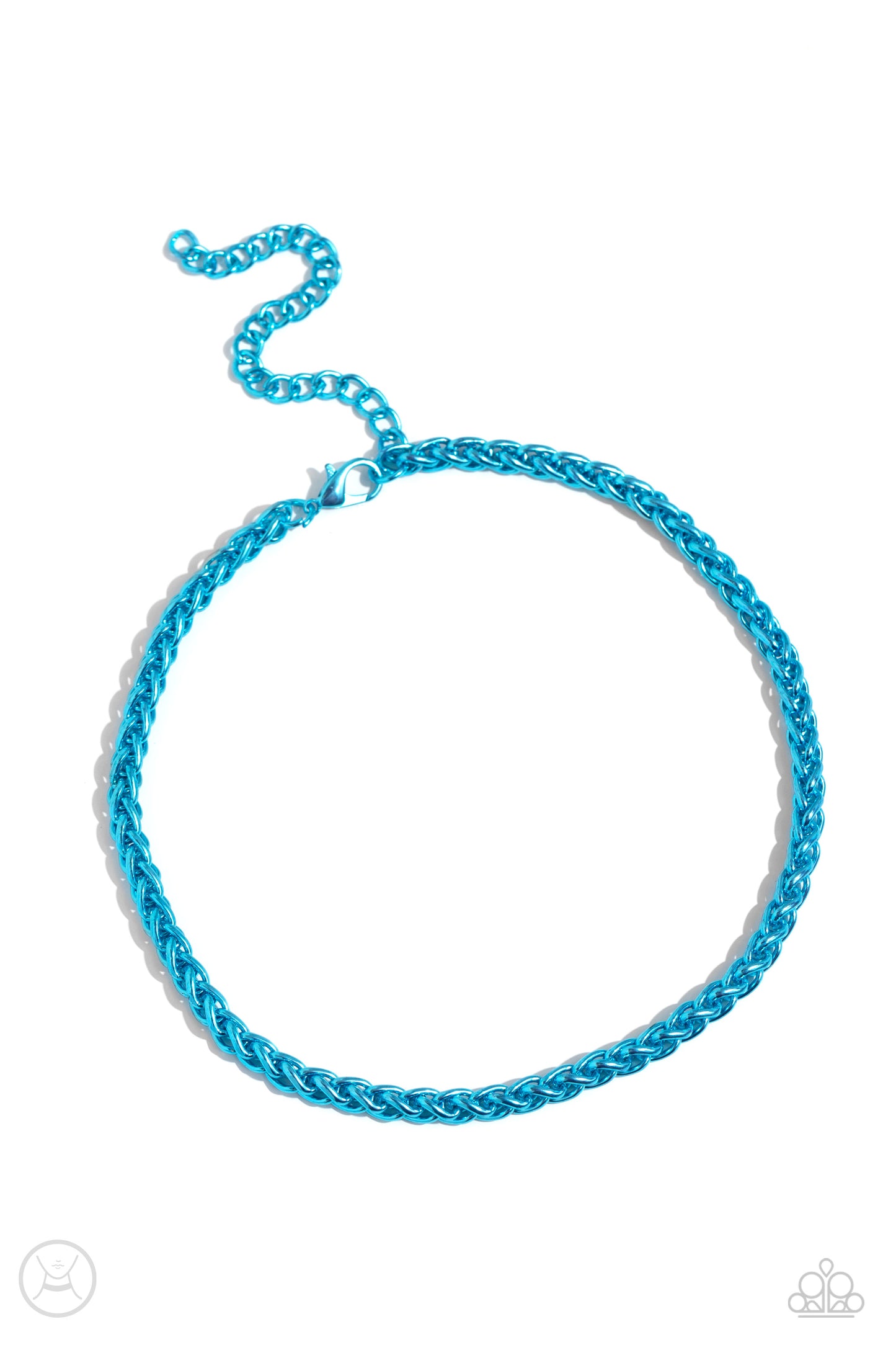 Batallón Trenzado - Collar Azul