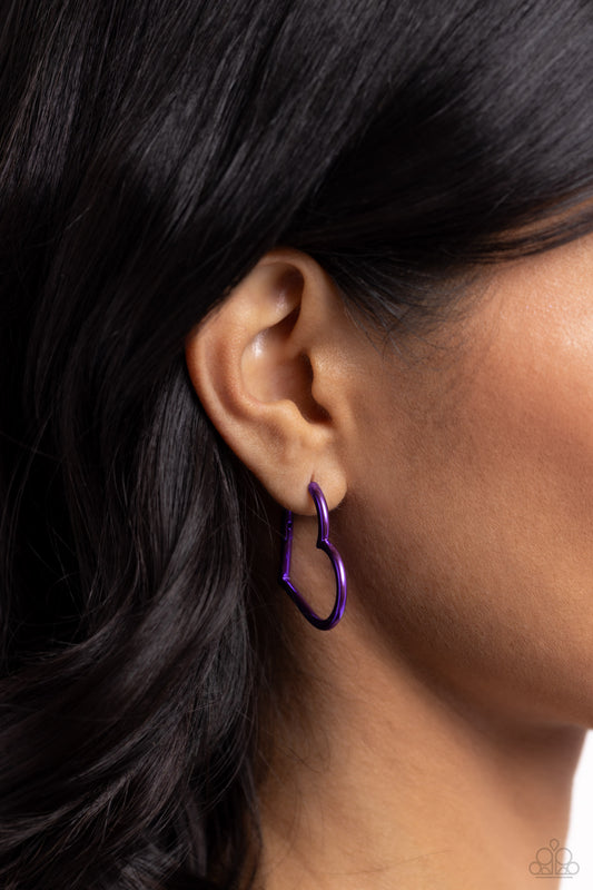 Loving Legend - Purple earrings