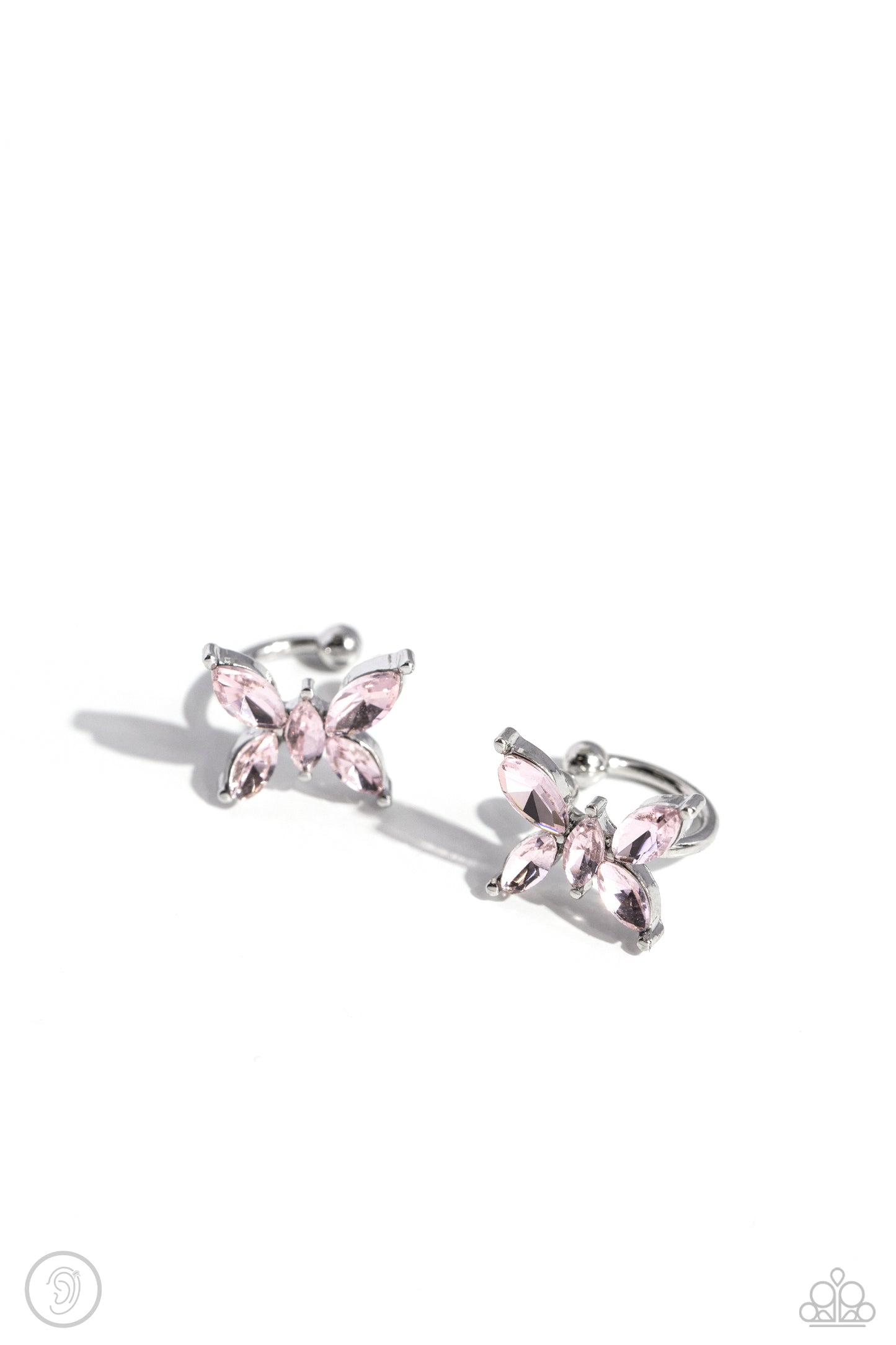 Aerial Advancement - Pink ear cuff