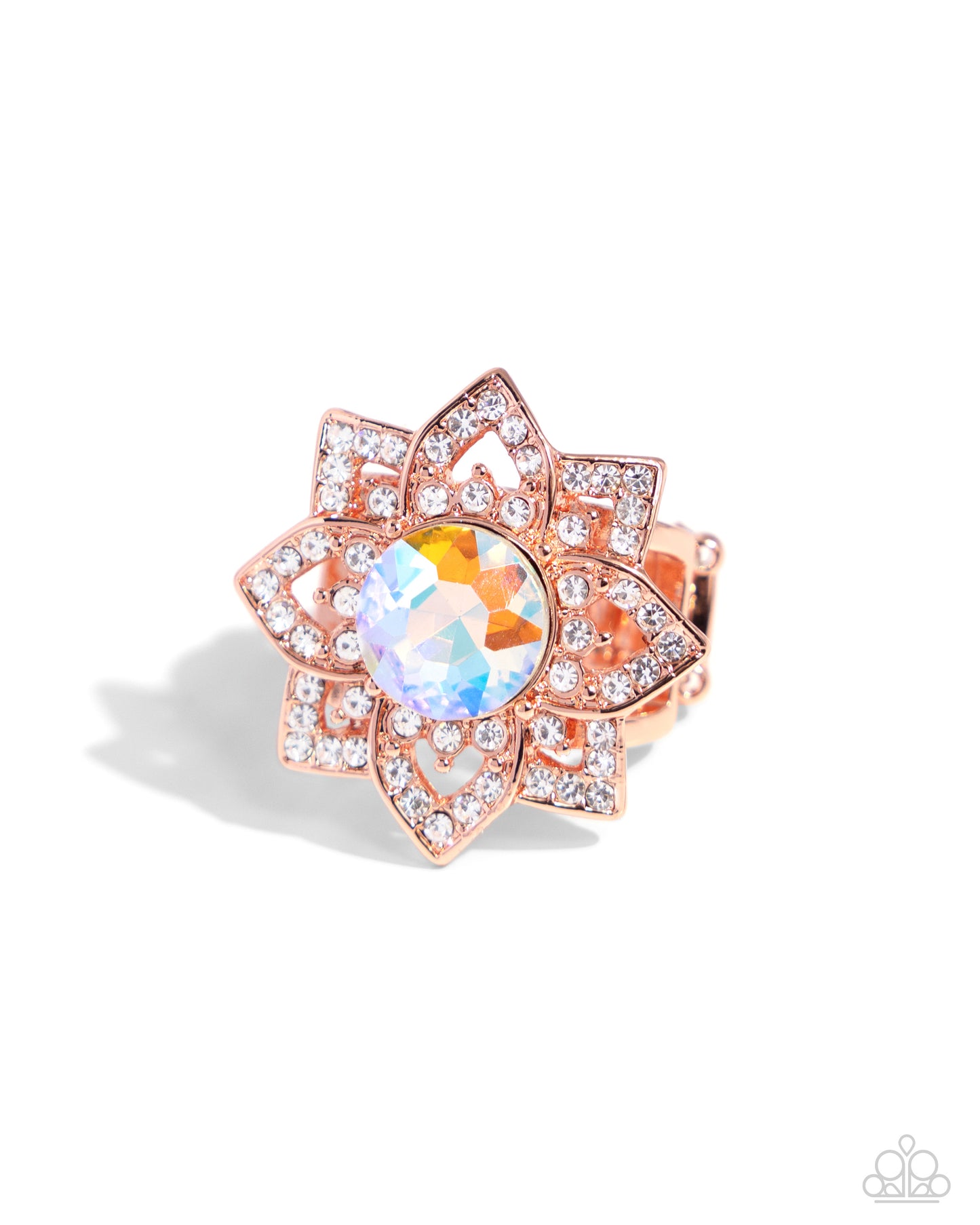 Pétalos agradables - Anillo de cobre