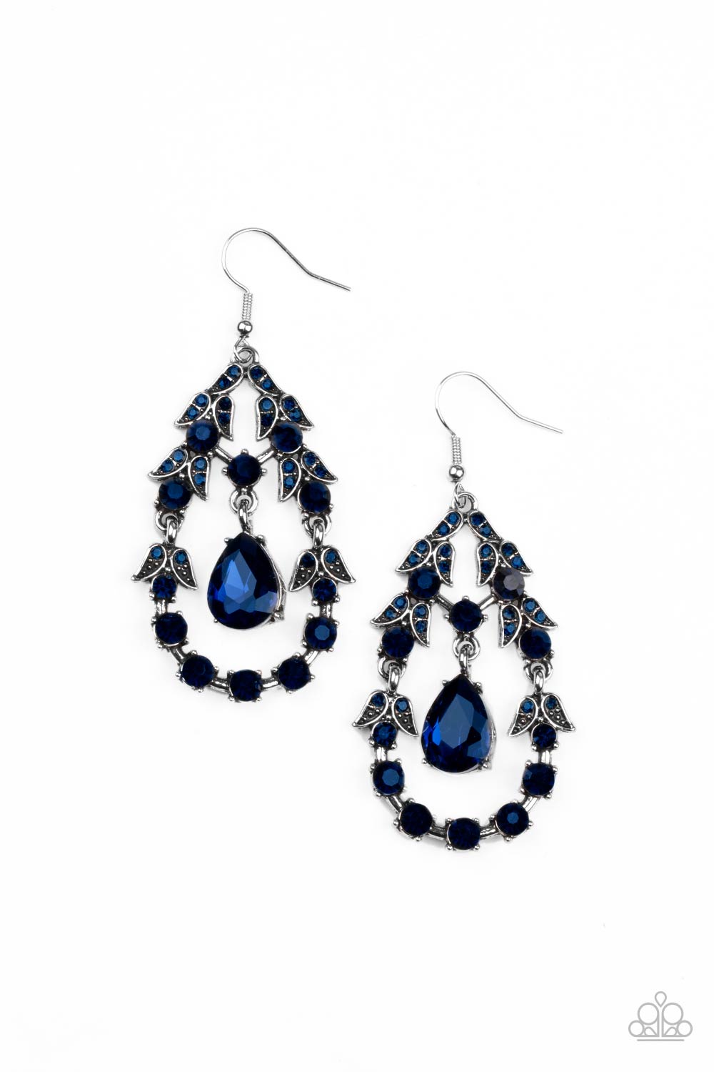 Garden Decorum-Blue earrings