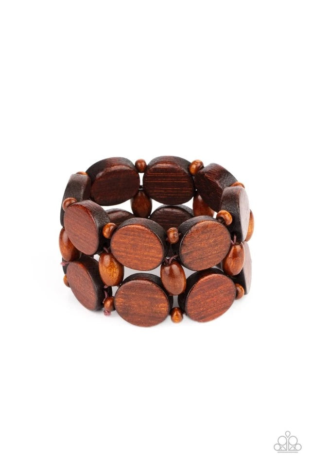 Bracelet ~ Beach Bravado - Brown