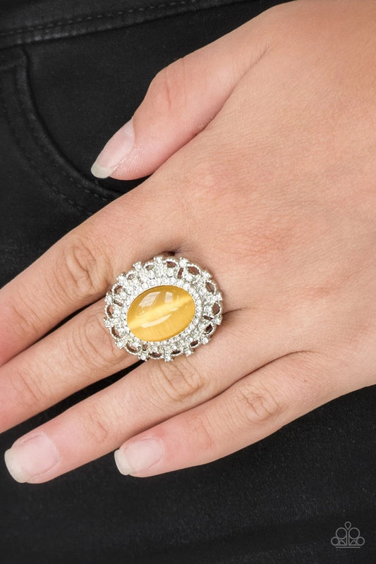 Baroque the Spell - yellow - Ring-Vintage