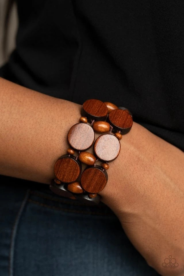 Bracelet ~ Beach Bravado - Brown