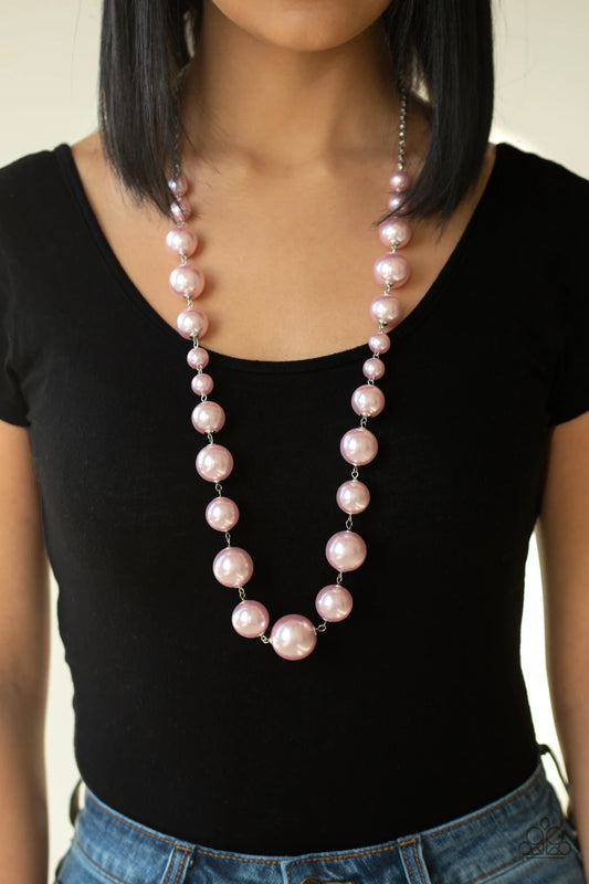 Pearl Prodigy-Pink necklace