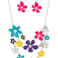 ZI COLLECTION 2013 MULTI FLOWER NECKLACE & EARRING SET