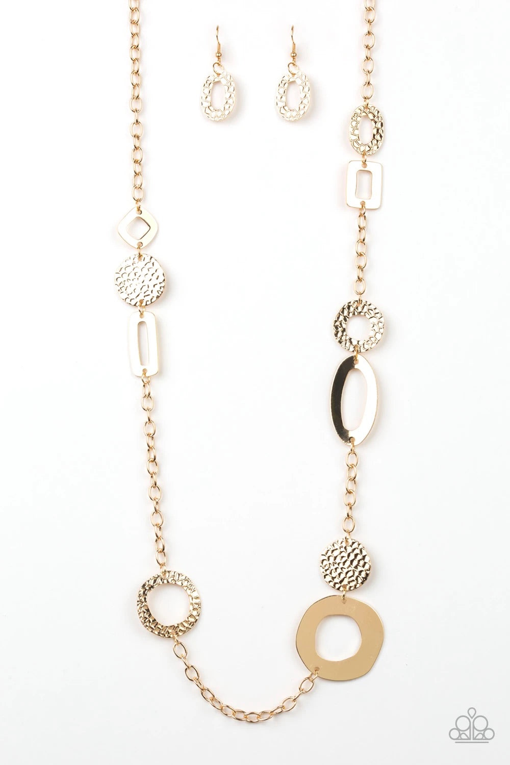 Metro Scene - gold - necklace