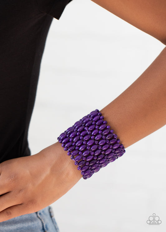 Way Down In Kokomo - Pulsera morada