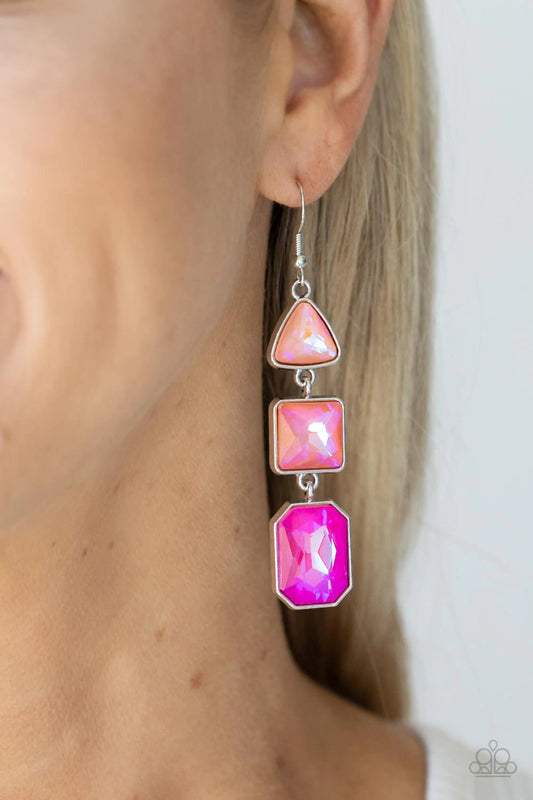 Cosmic Culture Pink Earrings
