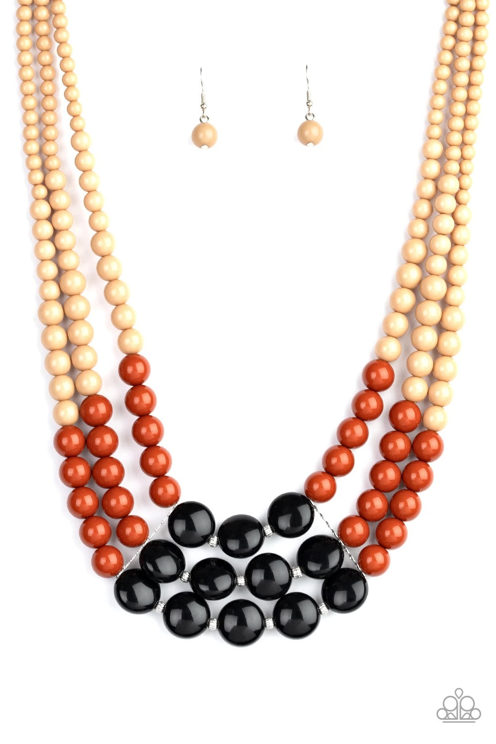 Collar con múltiples adornos de playa (vintage)
