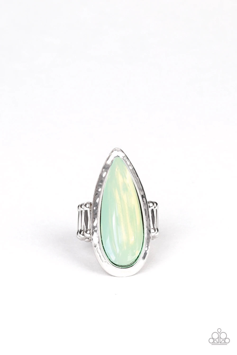 Opal Oasis - Green - Ring-Vintage