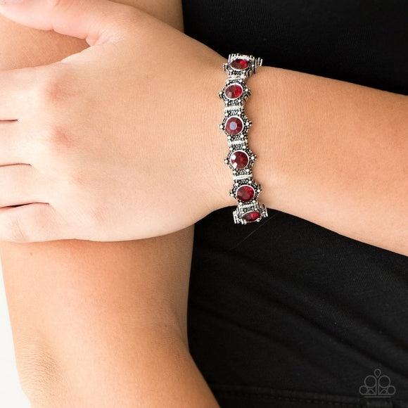 Strut your stuff red bracelet