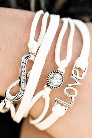 Infinitamente Irresistible - Pulsera blanca