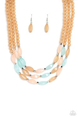 I bead you now multi necklace and bracelet set