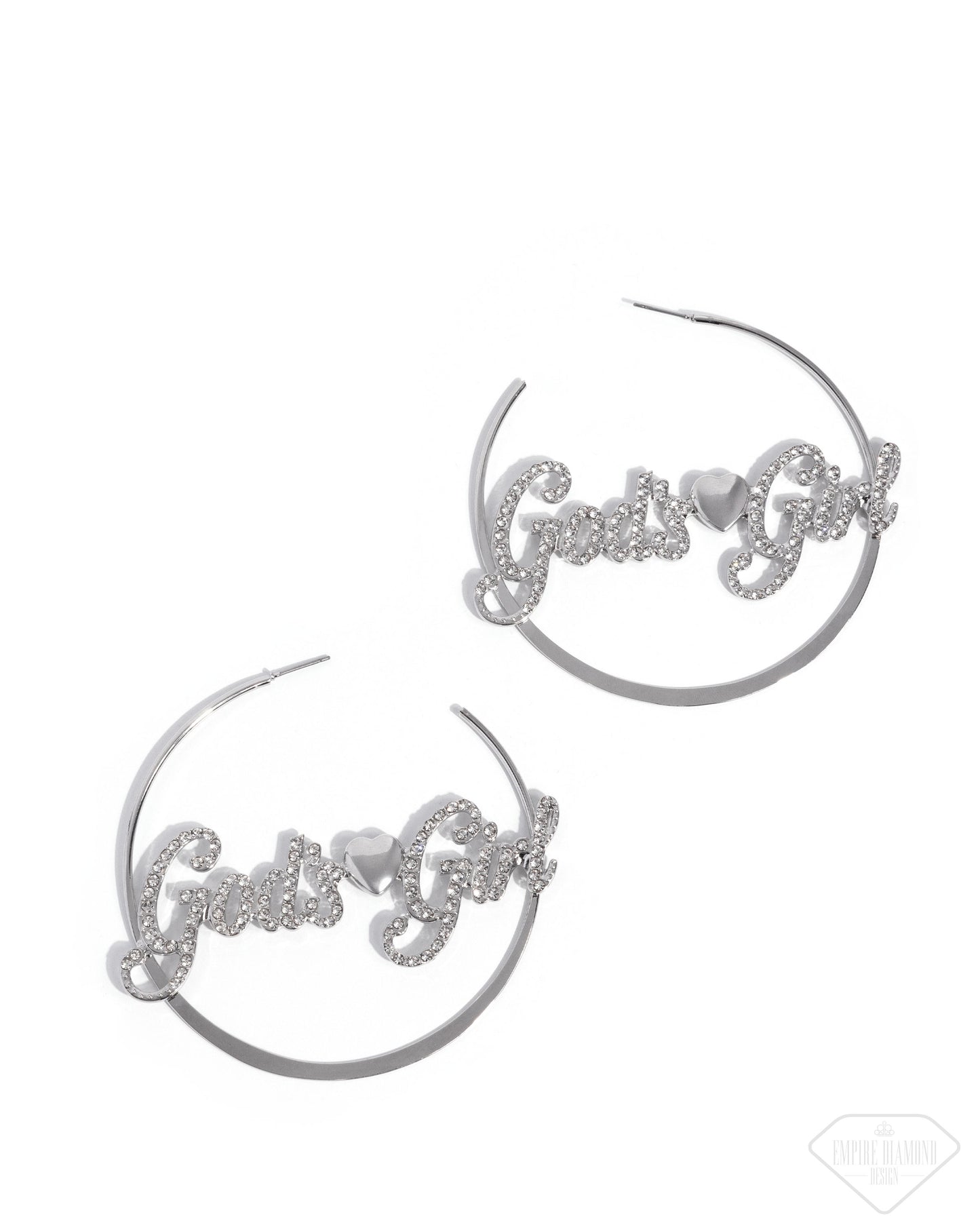 Shine with a Purpose white earrings-coming soon -MAX 4 per order