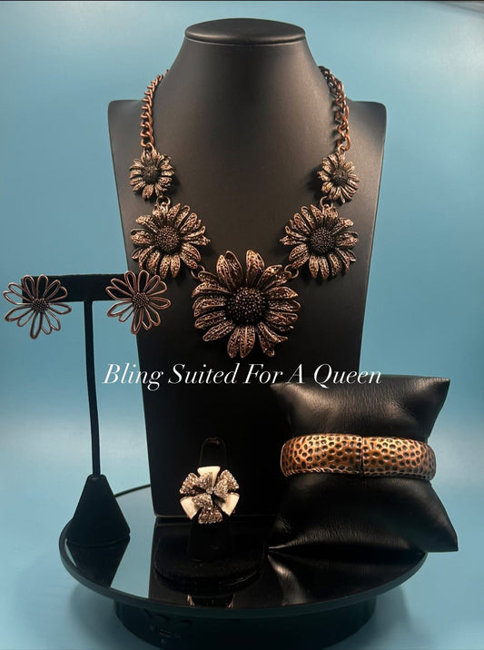 Set it up with Lola -Sunflower copper
