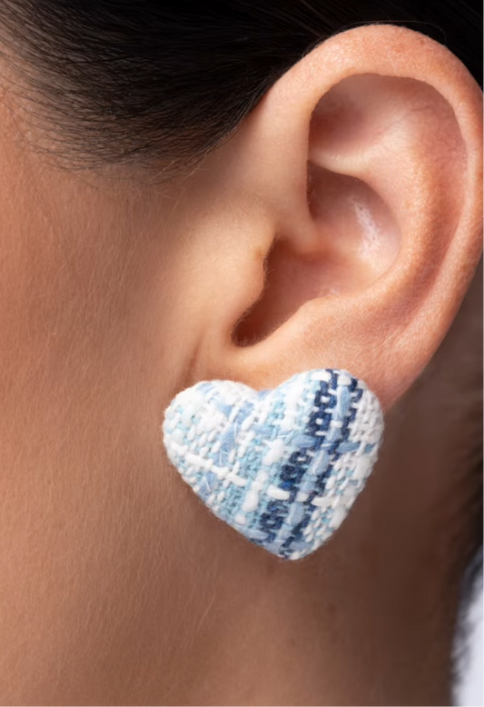 Blue earrings