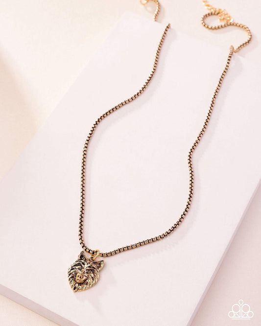 Gold necklace