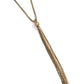 Metallic MESH-Up - Brass necklace