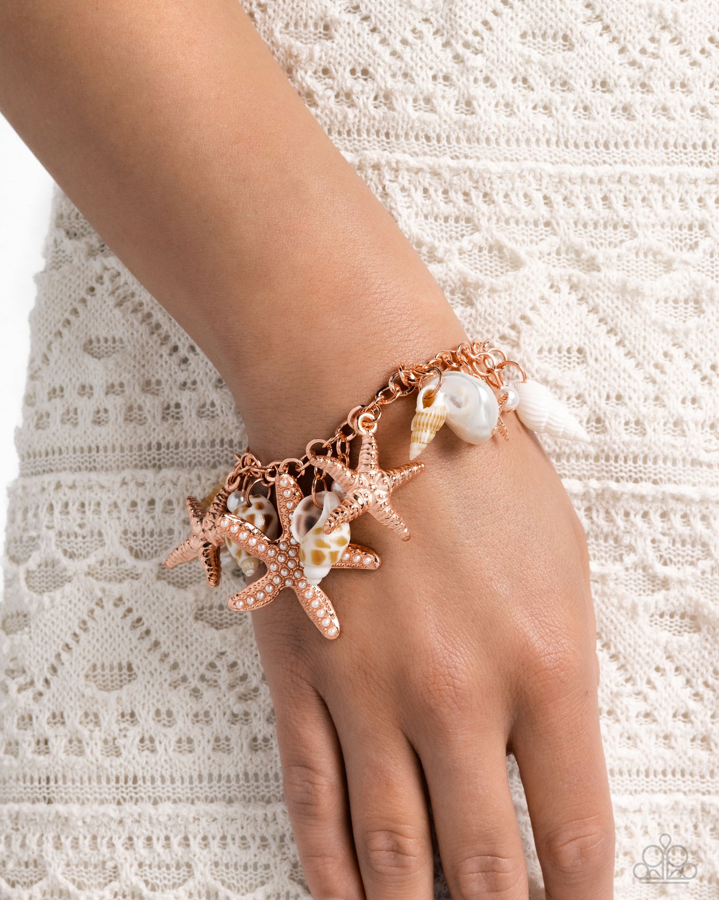 Copper Seashell set