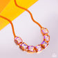 CUADRADO al Secreto - Collar naranja