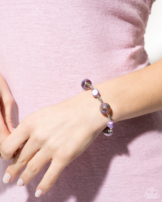 Modelo Malibú - Pulsera morada