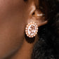 Rosy Relic - Copper earrings  and ring set