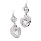 Abstract Angles - Silver earrings