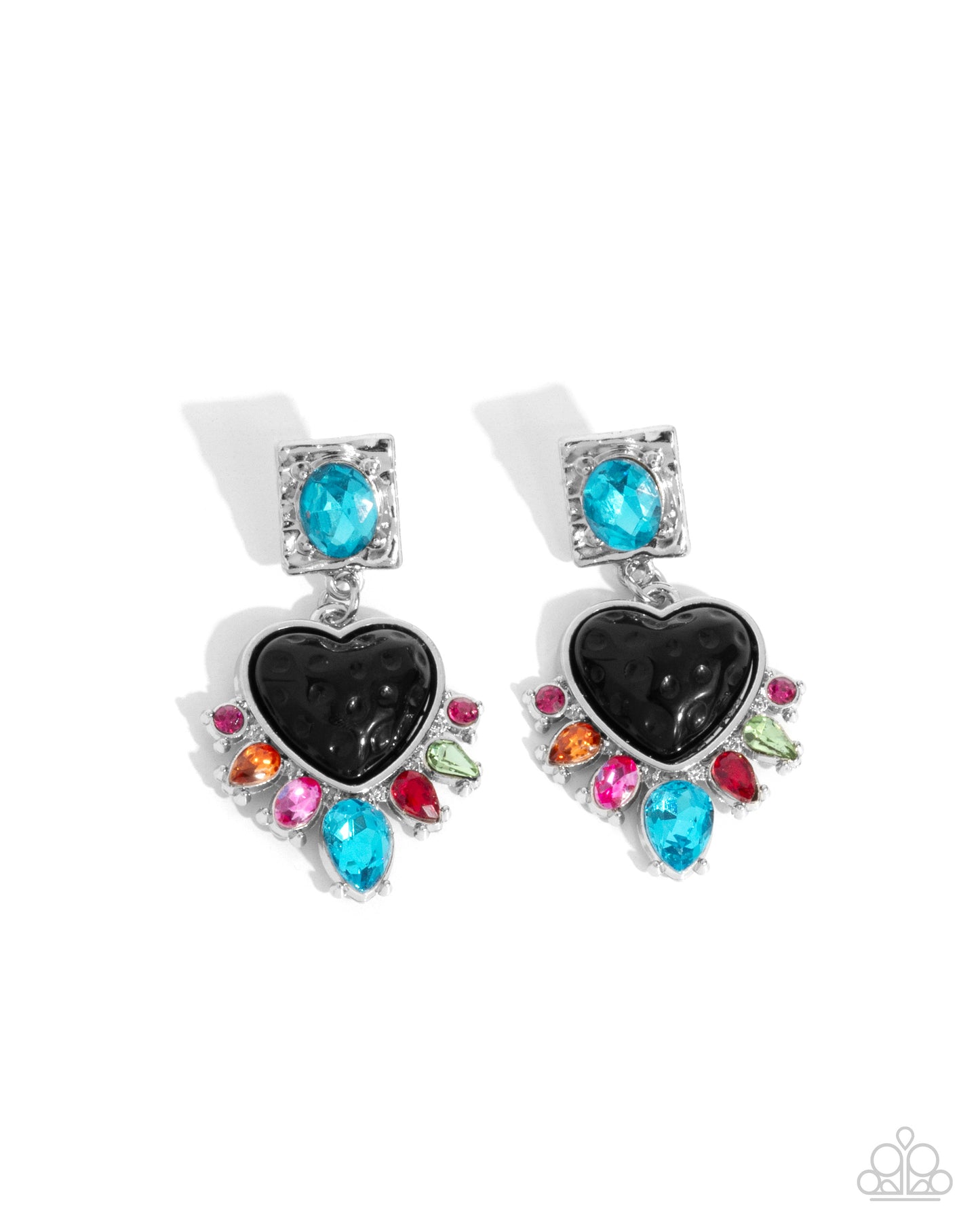 Bohemian Bling - Black earrings