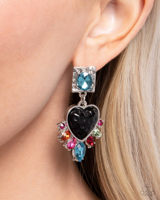 Bohemian Bling - Black earrings