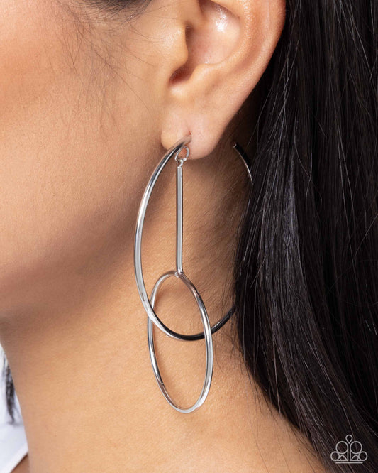 Dreaming of Hoops - Silver earrings