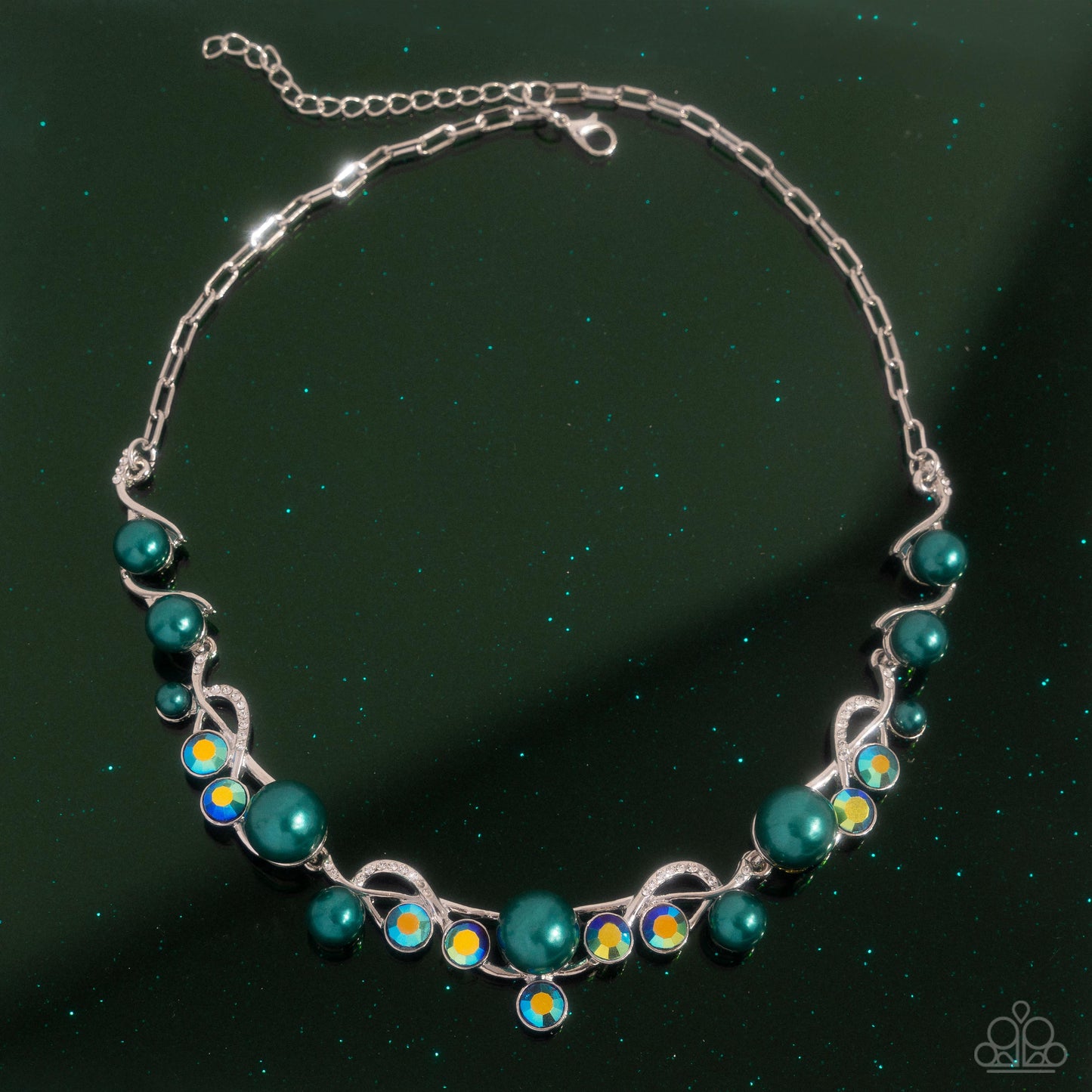Settled Shimmer - Green necklace -coming soon