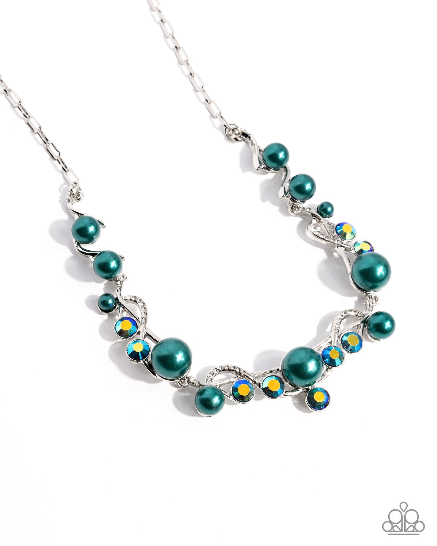 Settled Shimmer - Green necklace -coming soon