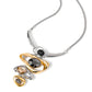 Abundantly Abstract - Silver necklace