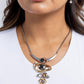 Abundantly Abstract - Silver necklace