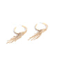 Jaw-Dropping Jubilee - Gold earrings